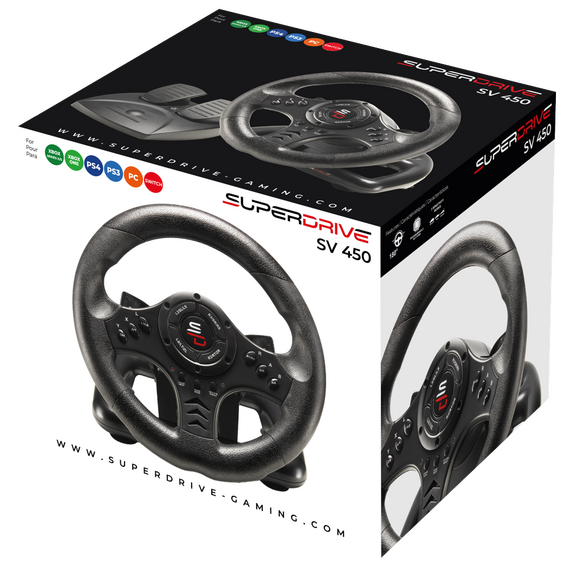 Subsonic Superdrive SV 450 - PS4/PS3/Xbox One, X/S / Switch / PC / PlayStation 4 | Techbox