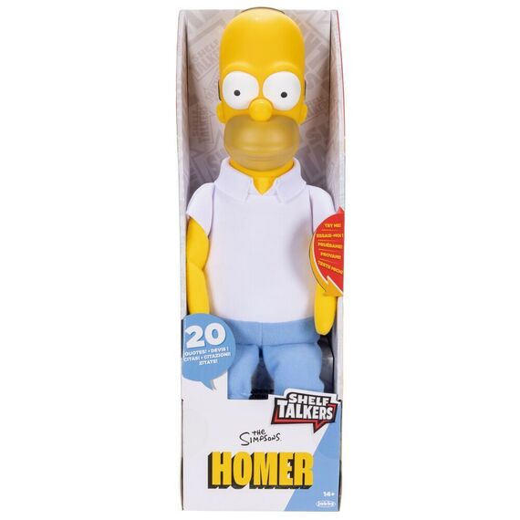 English The Simpsons Shelf Talkers Homer plush toy 33cm