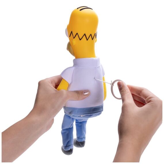 English The Simpsons Shelf Talkers Homer plush toy 33cm