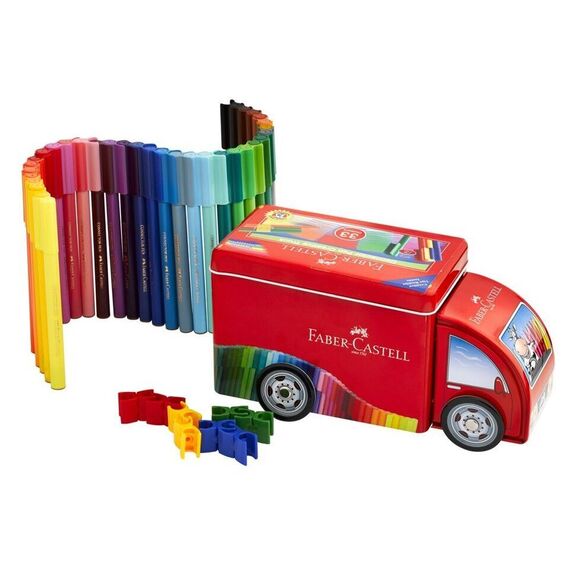 Faber-Castell - Fibre-tip pen CONNECTOR Truck (155533) / Toys