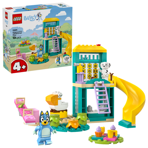 LEGO - Bluey - Playground Fun with Bluey and Chloe (11201) / Toys