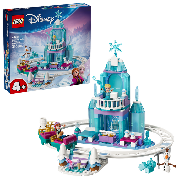 LEGO - Disney Princess - Elsa's Ice Castle & Snow Ride Adventure (43281) / Toys