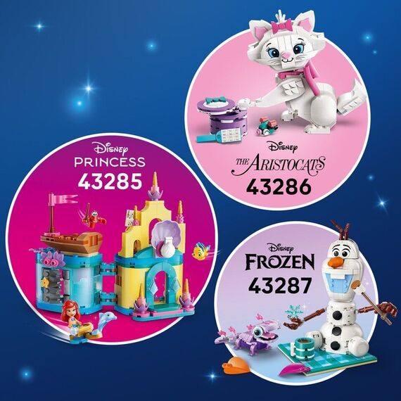 LEGO - Disney Princess - Elsa's Ice Castle & Snow Ride Adventure (43281) / Toys