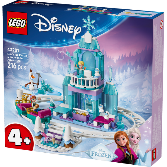 LEGO - Disney Princess - Elsa's Ice Castle & Snow Ride Adventure (43281) / Toys