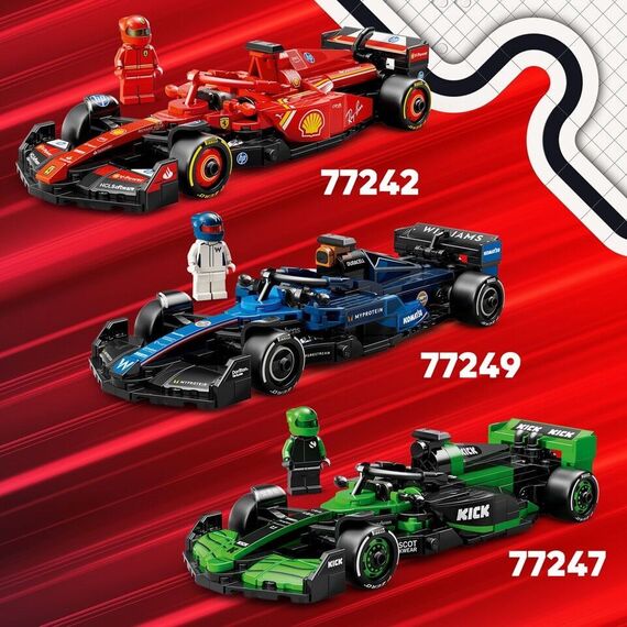 LEGO - Speed Champions - Aston Martin Aramco F1® AMR24 Race Car (77245) / Toys |  Techbox