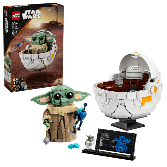 LEGO - Star Wars TM - Grogu™ with Hover Pram (75403) / Toys