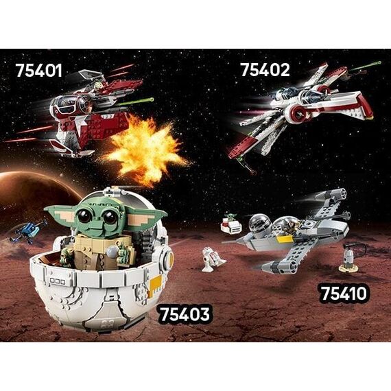 LEGO - Star Wars TM - Grogu™ with Hover Pram (75403) / Toys