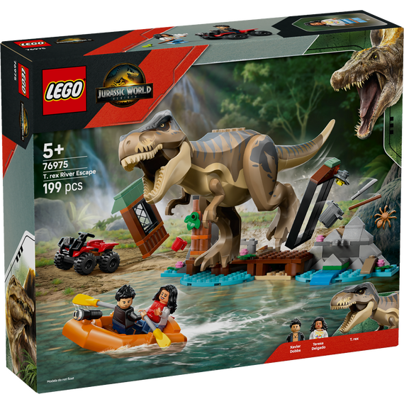 LEGO - T. rex River Escape  (76975) / Toys - Lego - Collectibles - Techbox