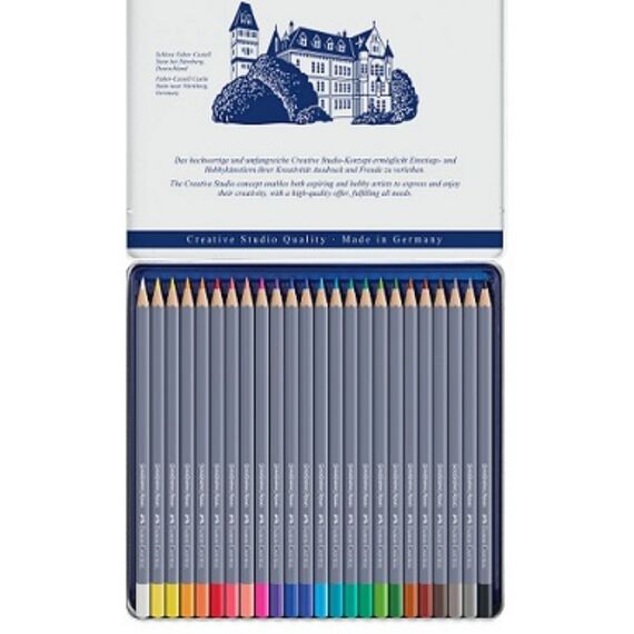 Faber-Castell - Goldfaber akvarel tin, 24 pc (114624) / Toys