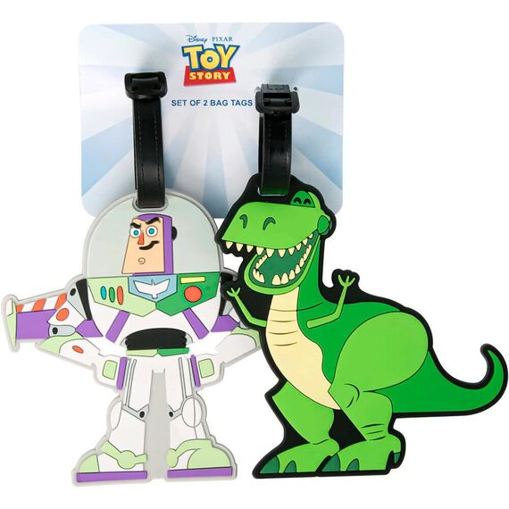 Disney Pixar Toy Story set of 2 luggage labels