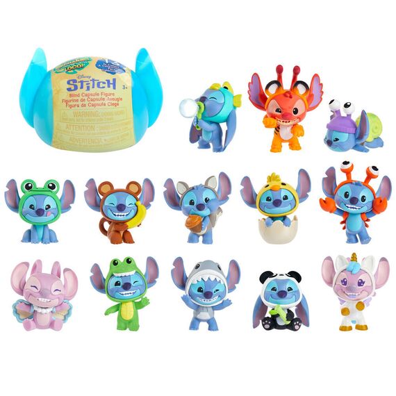 Disney Stitch Goes Wild assorted Capsule surprise figure