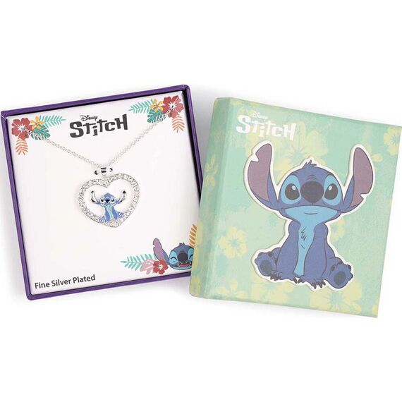 Disney Stitch Heart necklace