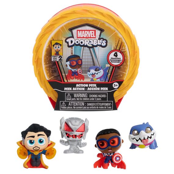 Doorables Marvel Action Mini Peek Series 2 assorted Capsule surprise 4 figures