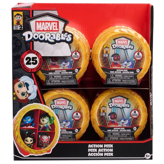 Doorables Marvel Action Mini Peek Series 2 assorted Capsule surprise 4 figures
