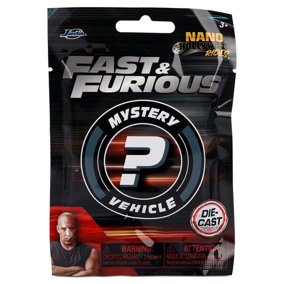 Fast & Furious assorted about surprise die-cast car 4cm