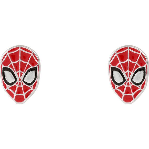 Marvel Spiderman sterling silver earrings