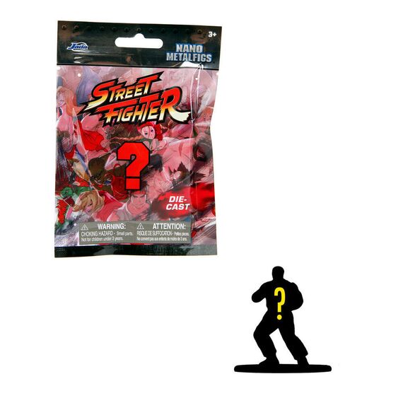 Street Fighter assorted about surprise metalfigs figure 4cm