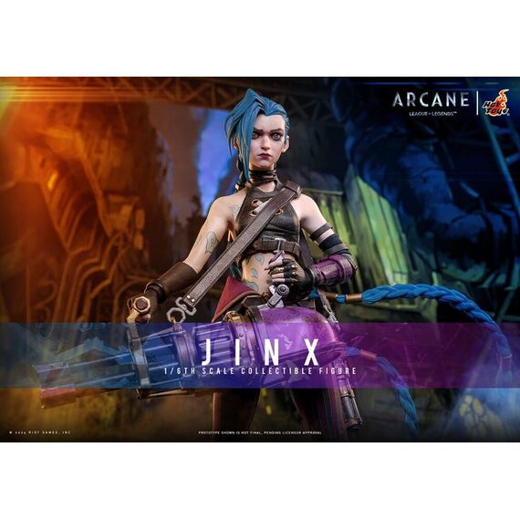 Arcane Action Figure 1/6 Jinx 27 cm |  Techbox