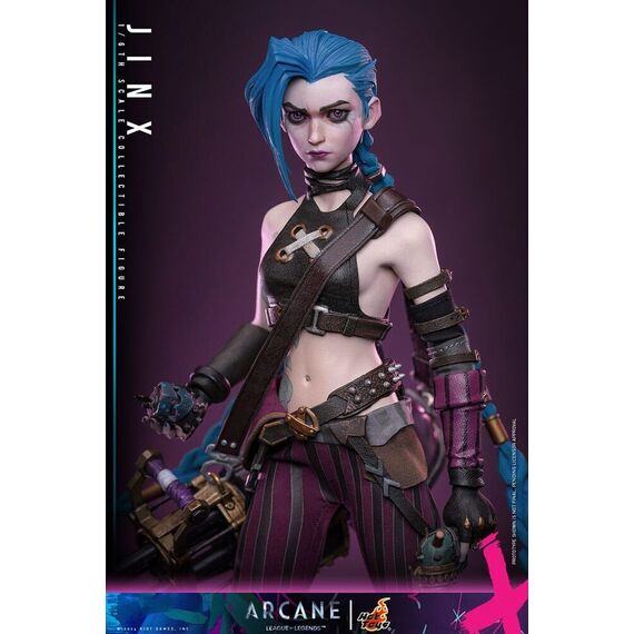 Arcane Action Figure 1/6 Jinx 27 cm |  Techbox