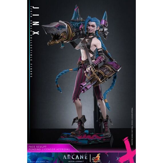 Arcane Action Figure 1/6 Jinx 27 cm |  Techbox