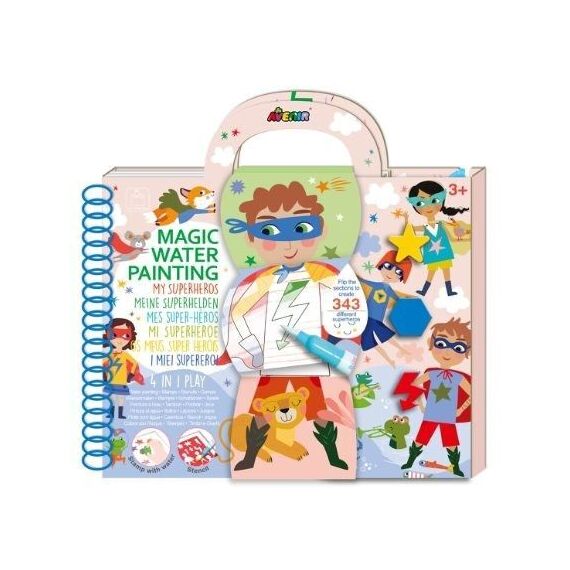 Avenir - Magic Water Painting - My Super Hero (58CH231898) / Toys