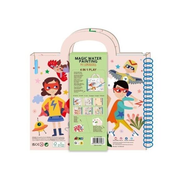 Avenir - Magic Water Painting - My Super Hero (58CH231898) / Toys
