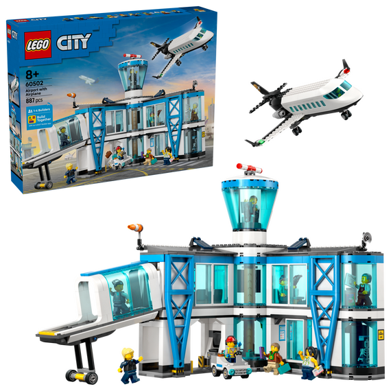 LEGO - LEGO City - Airport with Airplane (60502) / Toys |  Techbox