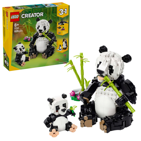 LEGO - LEGO Creator - Wild Animals: Panda Family (31165) / Toys - Lego - Collectibles - Techbox