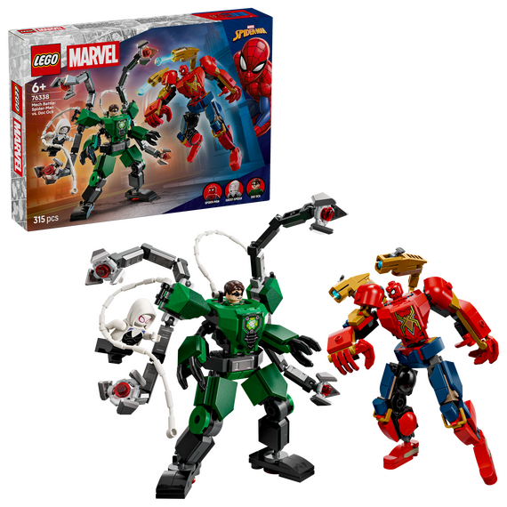 LEGO - Super Heroes - Mech Battle: Spider-Man vs. Doc Ock (76338) / Toys