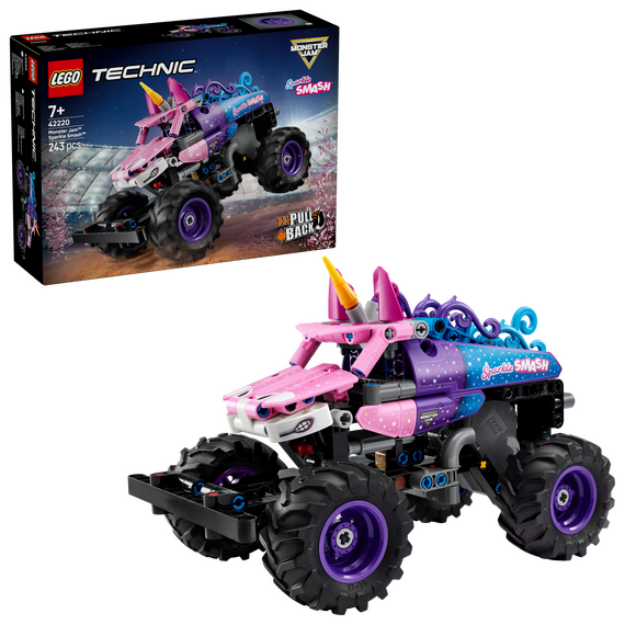 LEGO - Technic - Monster Jam™ Sparkle Smash™ Pull-Back (42220) / Toys - Lego - Collectibles - Techbox
