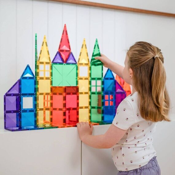 Connetix- Rainbow Creative Pack 102 Pieces - (CT-R-00102-CR) / Toys