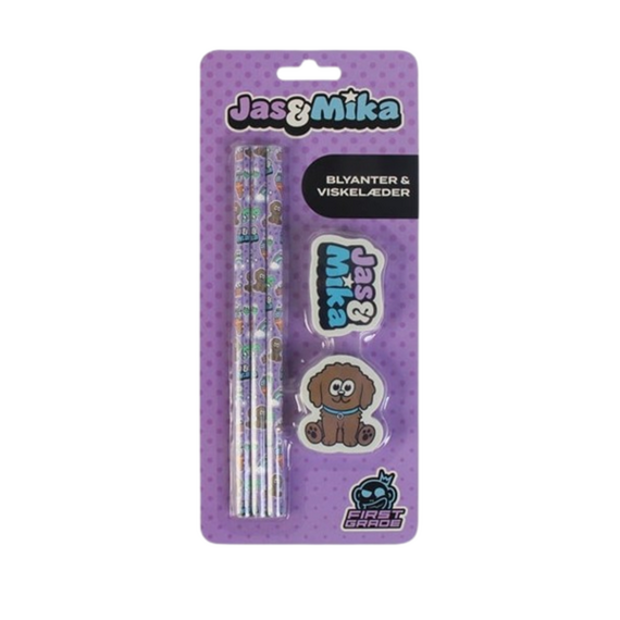 FIRSTGRADE - Jas & Mika Dreams Stationary Set - Vibrant / Toys
