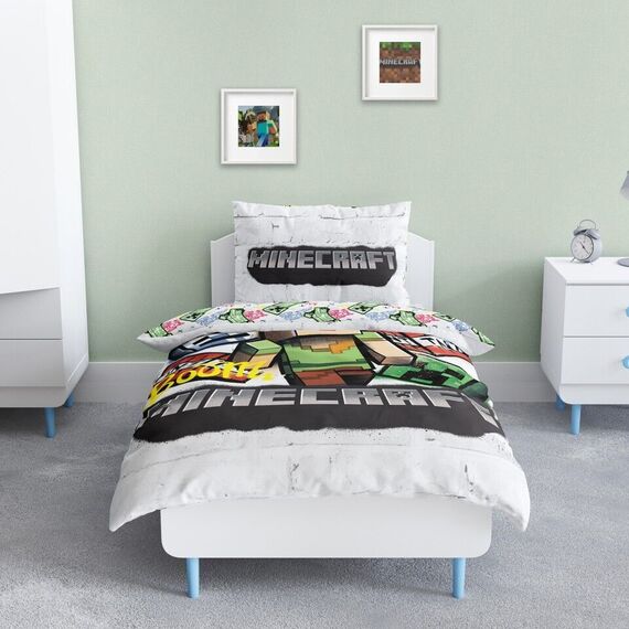 Minecraft – Adult Bedding Set 140x200 (MNC743) / Baby and Children