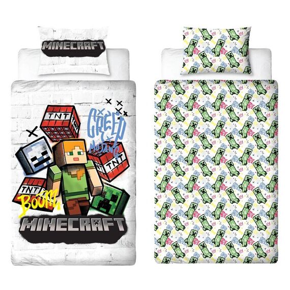 Minecraft – Adult Bedding Set 140x200 (MNC743) / Baby and Children
