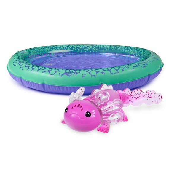 Fingerlings - Magenta Glitter Axolotl with Pool (602032) / Toys
