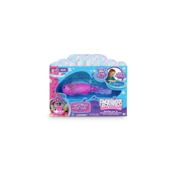 Fingerlings - Magenta Glitter Axolotl with Pool (602032) / Toys