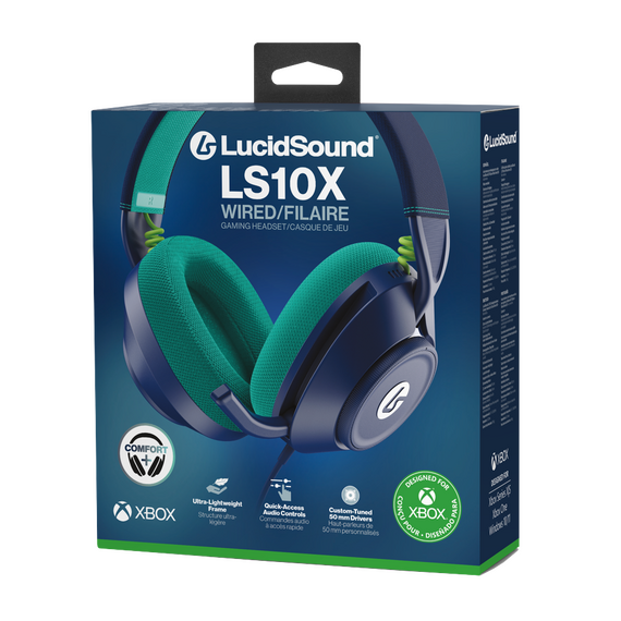 PowerA - LucidSound LS10X Gen 2 Wired Gaming Headset for Xbox Series X - S - Mariner Blue / Xbox Series X