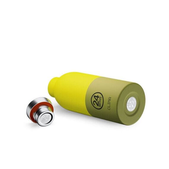 24Bottles - Clima - Grøn, Gul - 500 ml / Sport and Outdoor