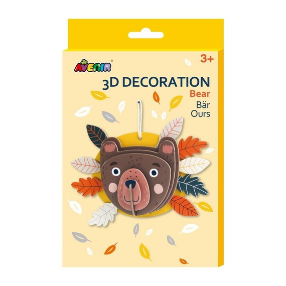 3D Building Set - Bear - Avenir (5205061) / Toys