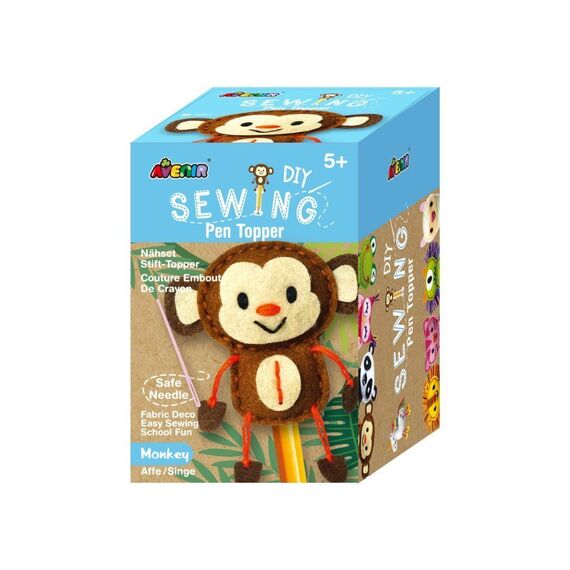 Avenir – Monkey Pencil Plush (5191703) / Toys
