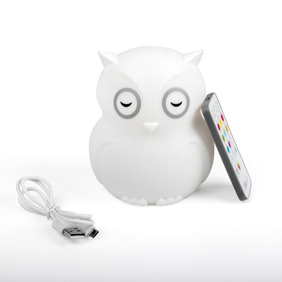 bblüv - Night Light Owl - Touch and Remote Control / Baby and Children