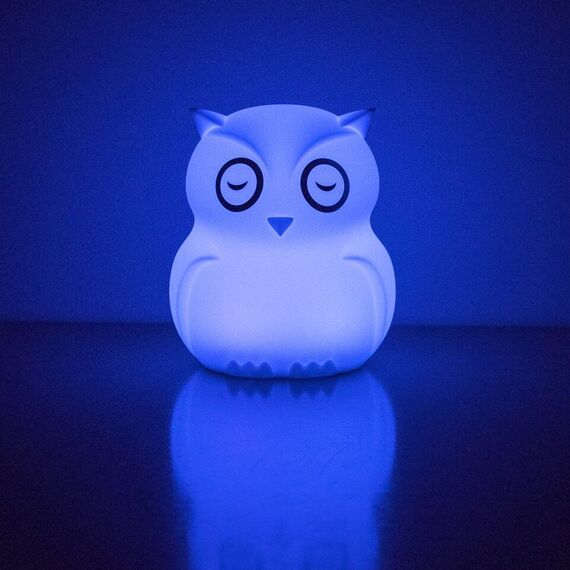 bblüv - Night Light Owl - Touch and Remote Control / Baby and Children
