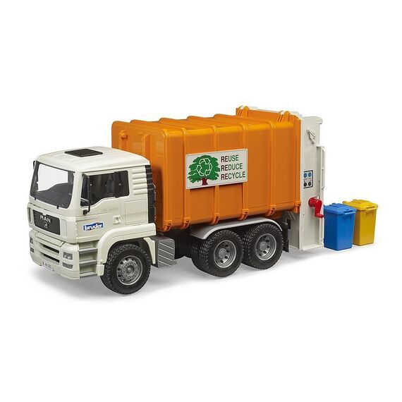 Bruder - MAN TGA Rear loading garbage truck (02772) / Toys