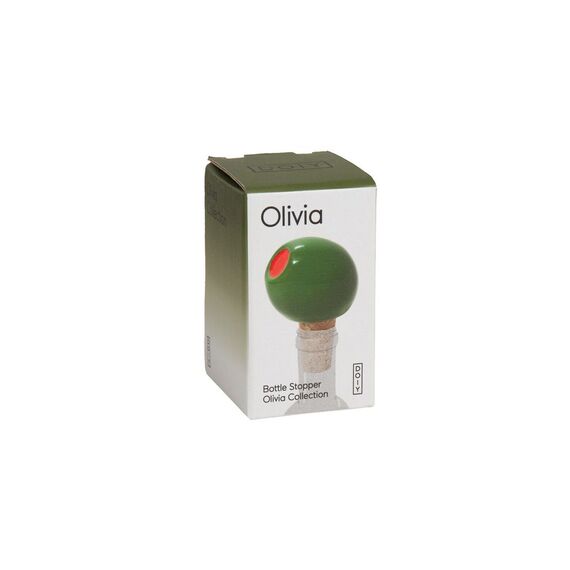 Doiy - Bottle Stopper - Olivia - Green and Red / Gadgets