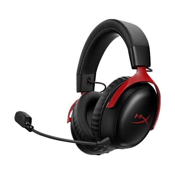 HyperX - Cloud III S Wireless – Red/Black / Electronics
