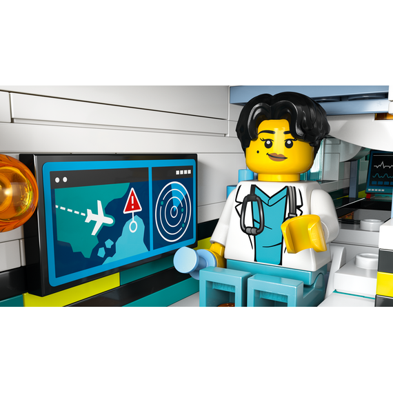 LEGO - LEGO City - Emergency Air Ambulance Airplane (60465) / Toys - Lego - Collectibles - Techbox