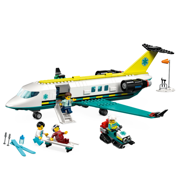 LEGO - LEGO City - Emergency Air Ambulance Airplane (60465) / Toys - Lego - Collectibles - Techbox