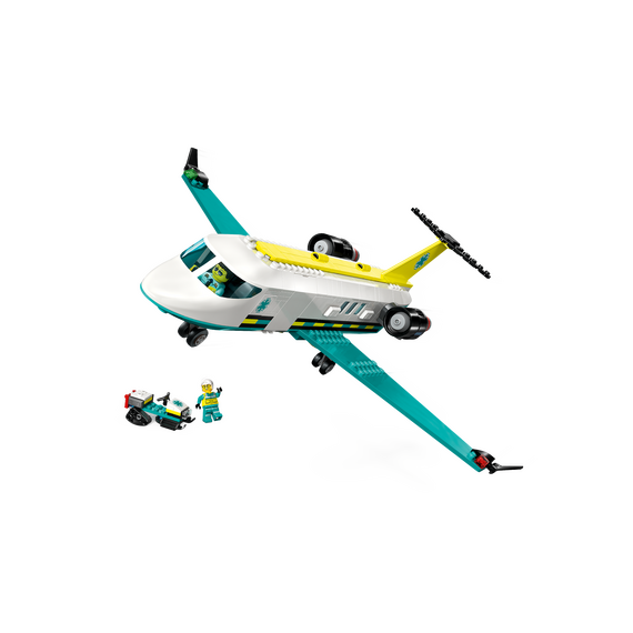 LEGO - LEGO City - Emergency Air Ambulance Airplane (60465) / Toys - Lego - Collectibles - Techbox