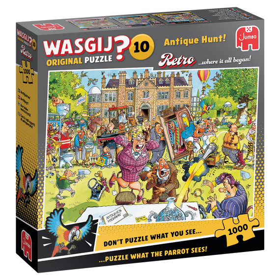 Wasgij - Retro Original 10 - Antique Hunt! (1000 pieces) / Toys