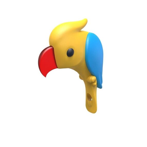 Winkee - Citrus Peeler Parrot - Yellow, Blue, Red / Gadgets